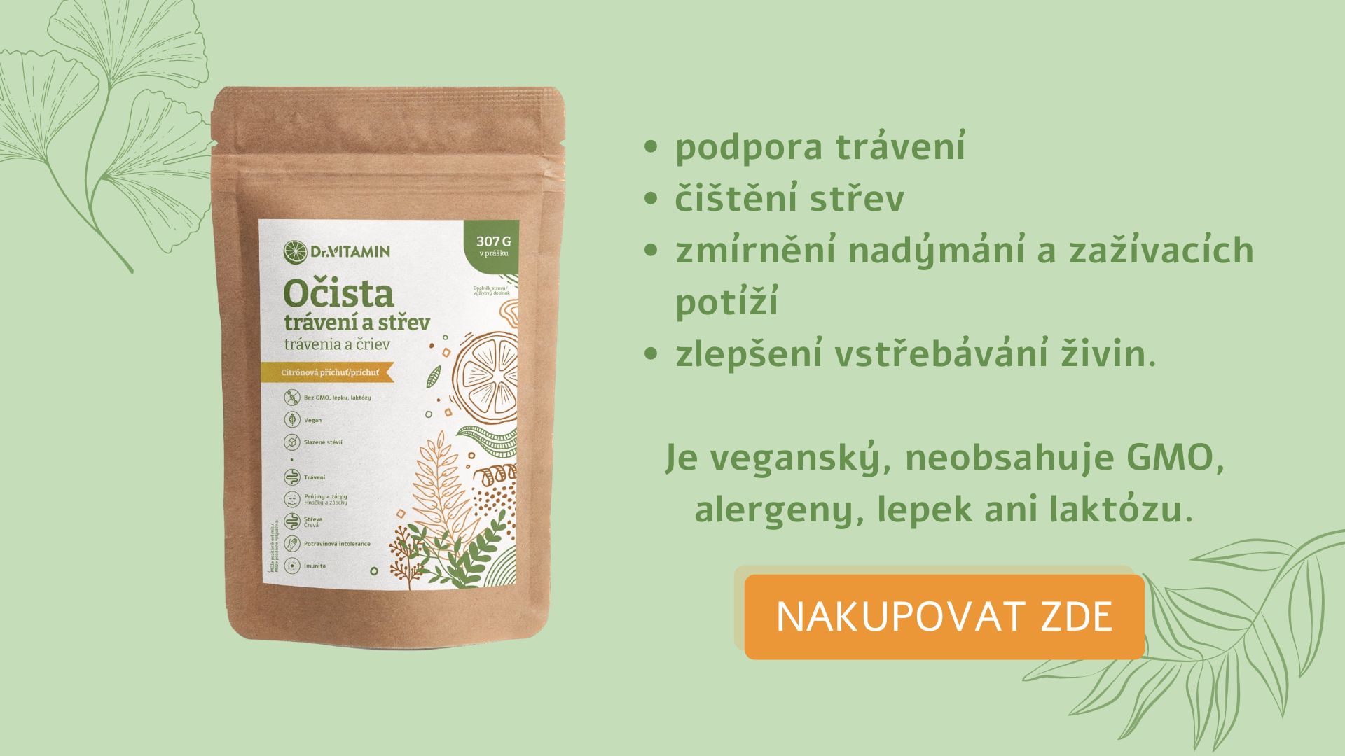 očista prášok CZ